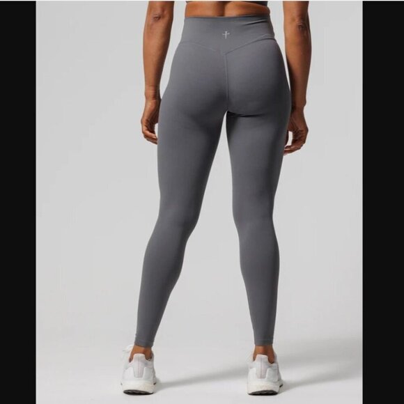 Three Nails NOVA LEGGINGS Brownish-Purple Pockets XL Soft Workout Christian - Picture 1 of 9